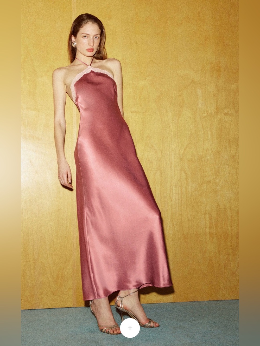 Reformation Aara Silk Dress
